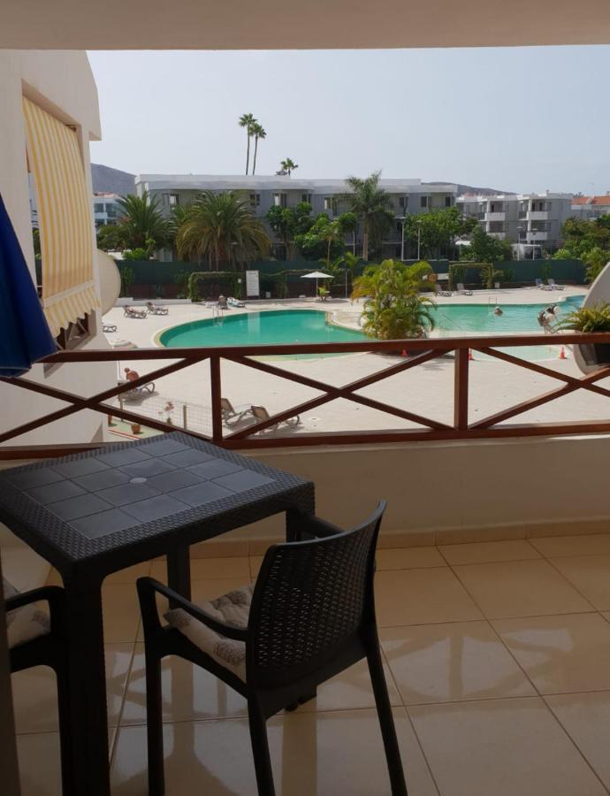 Large Studio Apartment With Lovely Terrace And Wifi Los Cristianos  Exterior foto